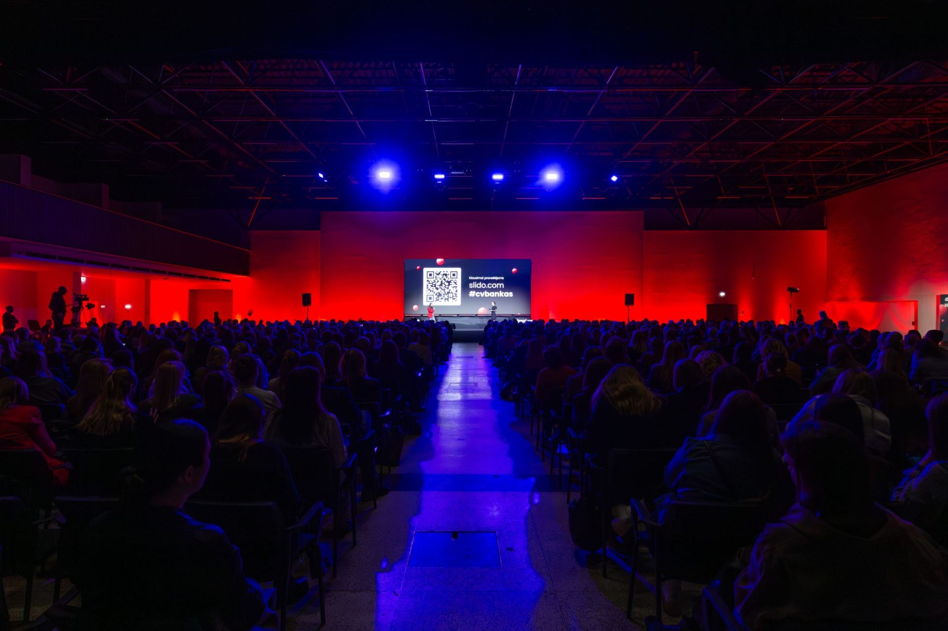 Full hall at a large conference
